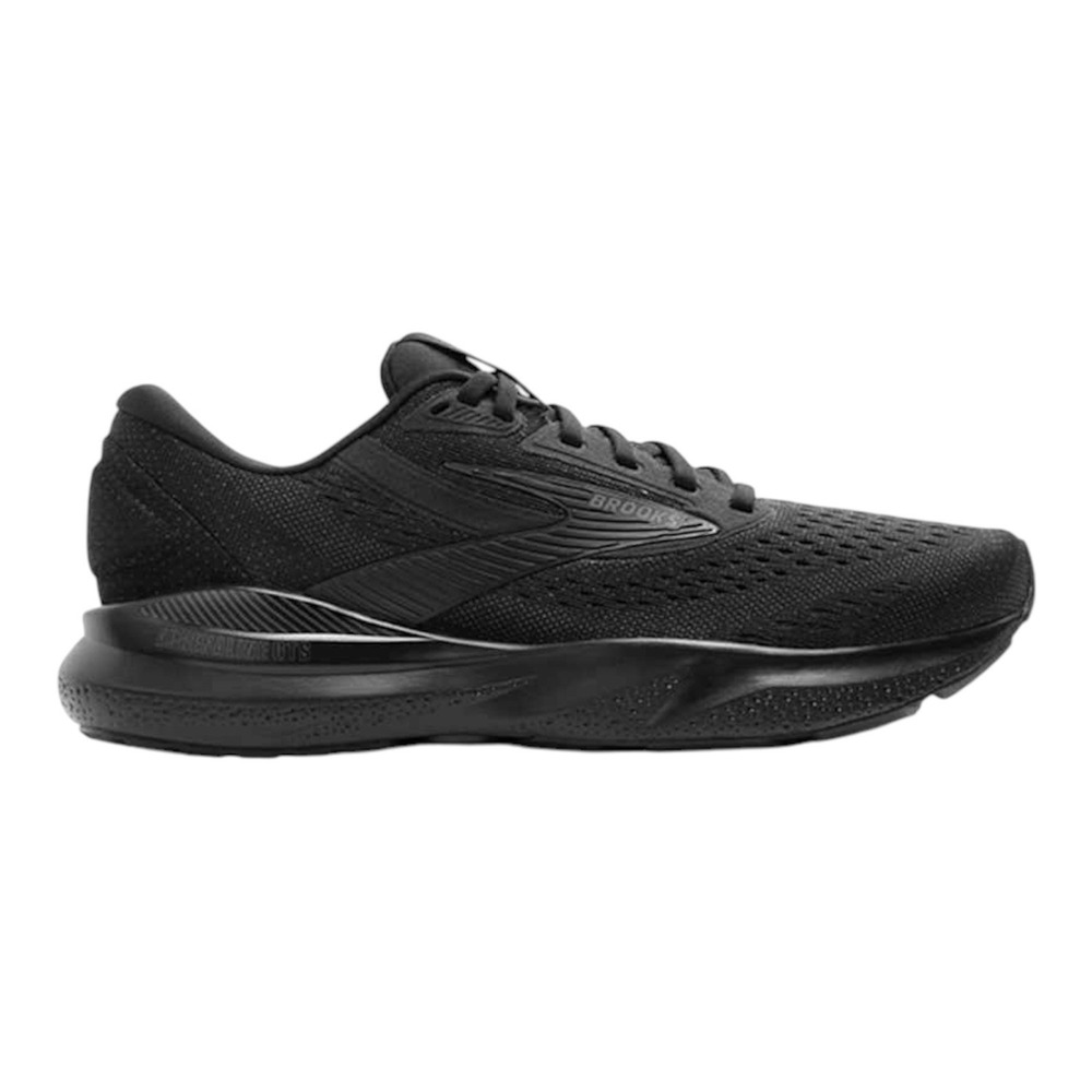 Brooks Adrenaline GTS 24 Mens Running Shoes Black Stability Trainers 1104271D001